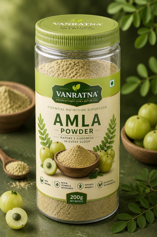 Vanratna Amla Powder | 100% Natural Ayurvedic Superfood | 200g