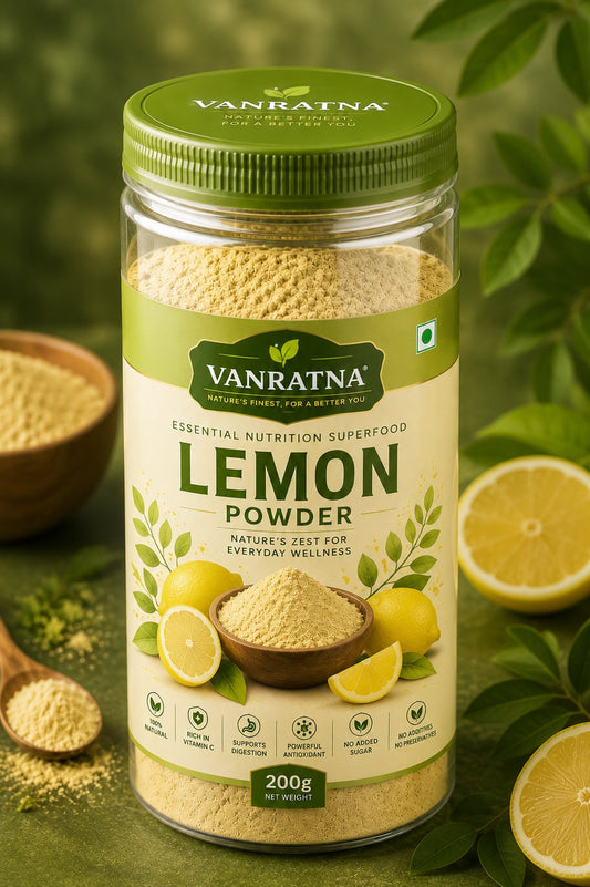 Vanratna Lemon Powder | 100% Natural Fruit Powder | 200g