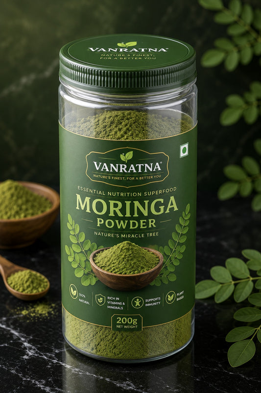 Vanratna Moringa Powder | 100% Natural Superfood | 200g